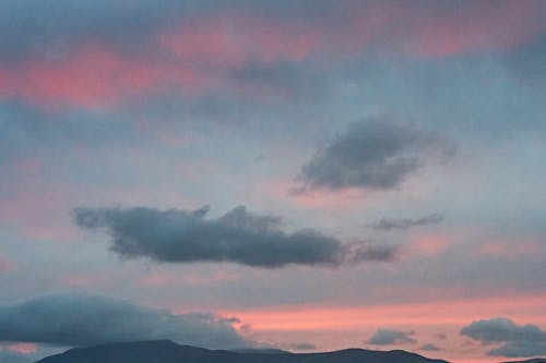 Clouds on Sky at Dusk