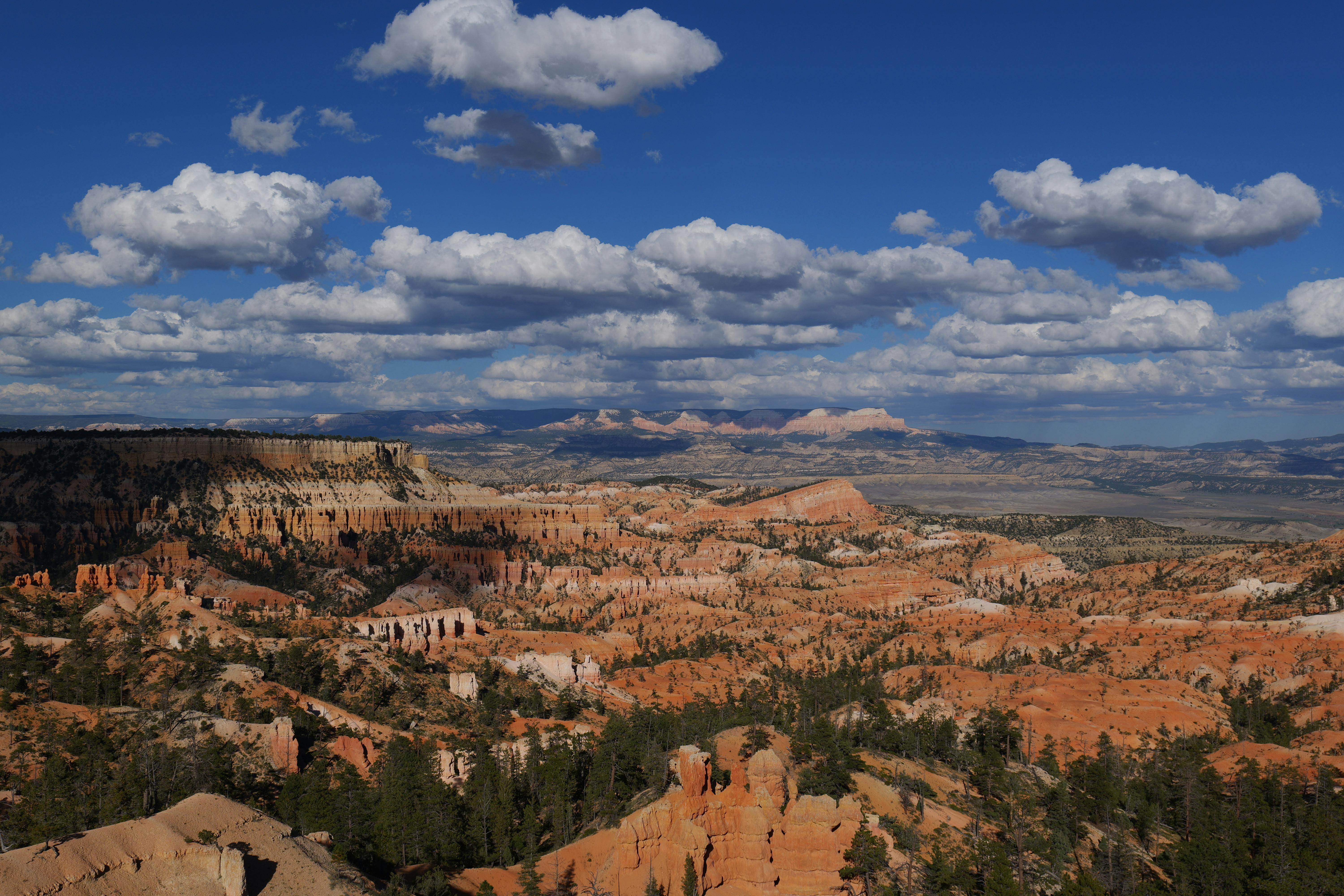 birds eye view of bryce canyon