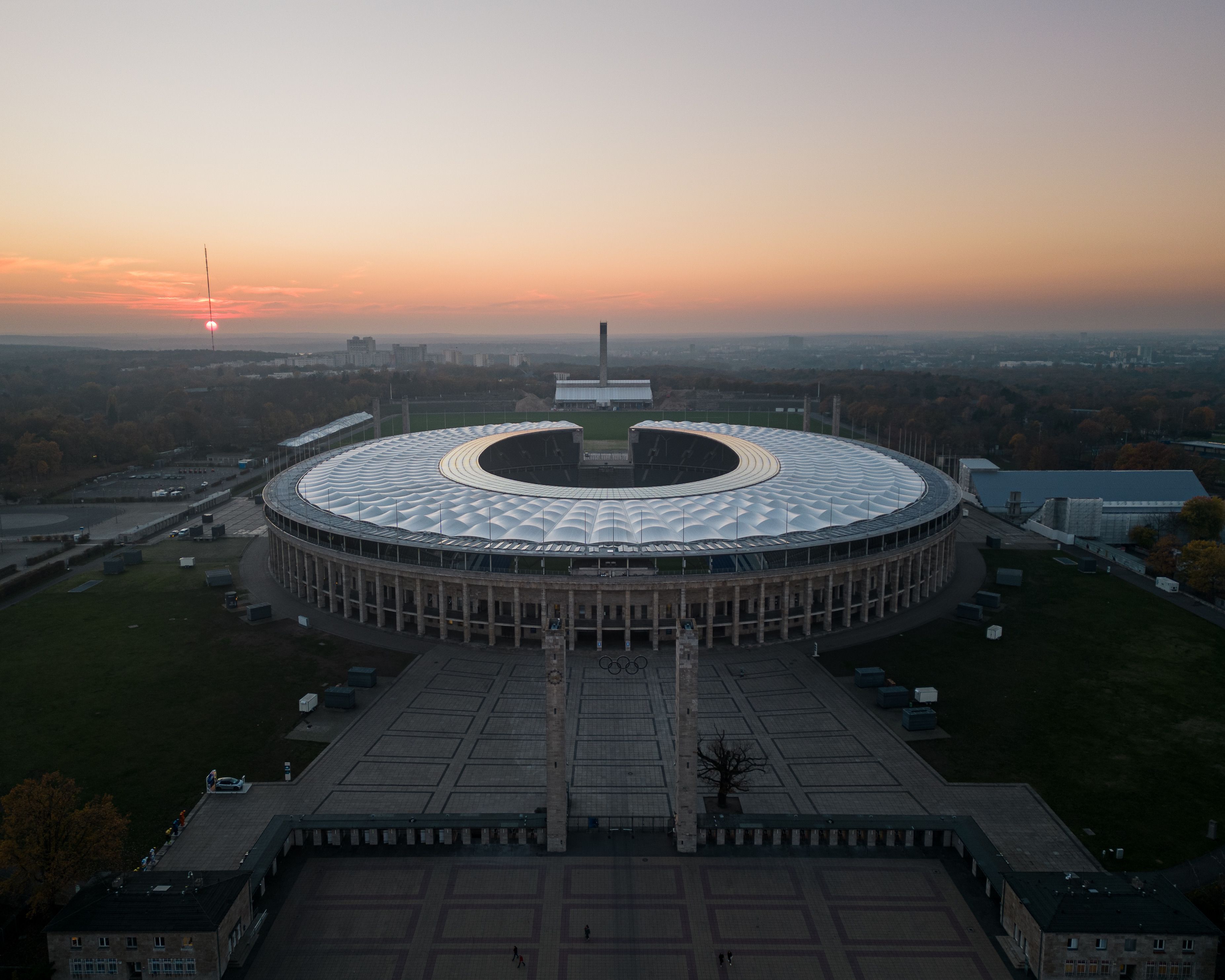 view-of-the-olympiastadion-berlin-at-sunset-berlin-germany-free