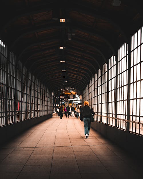 Interior of Berlin Train Station 