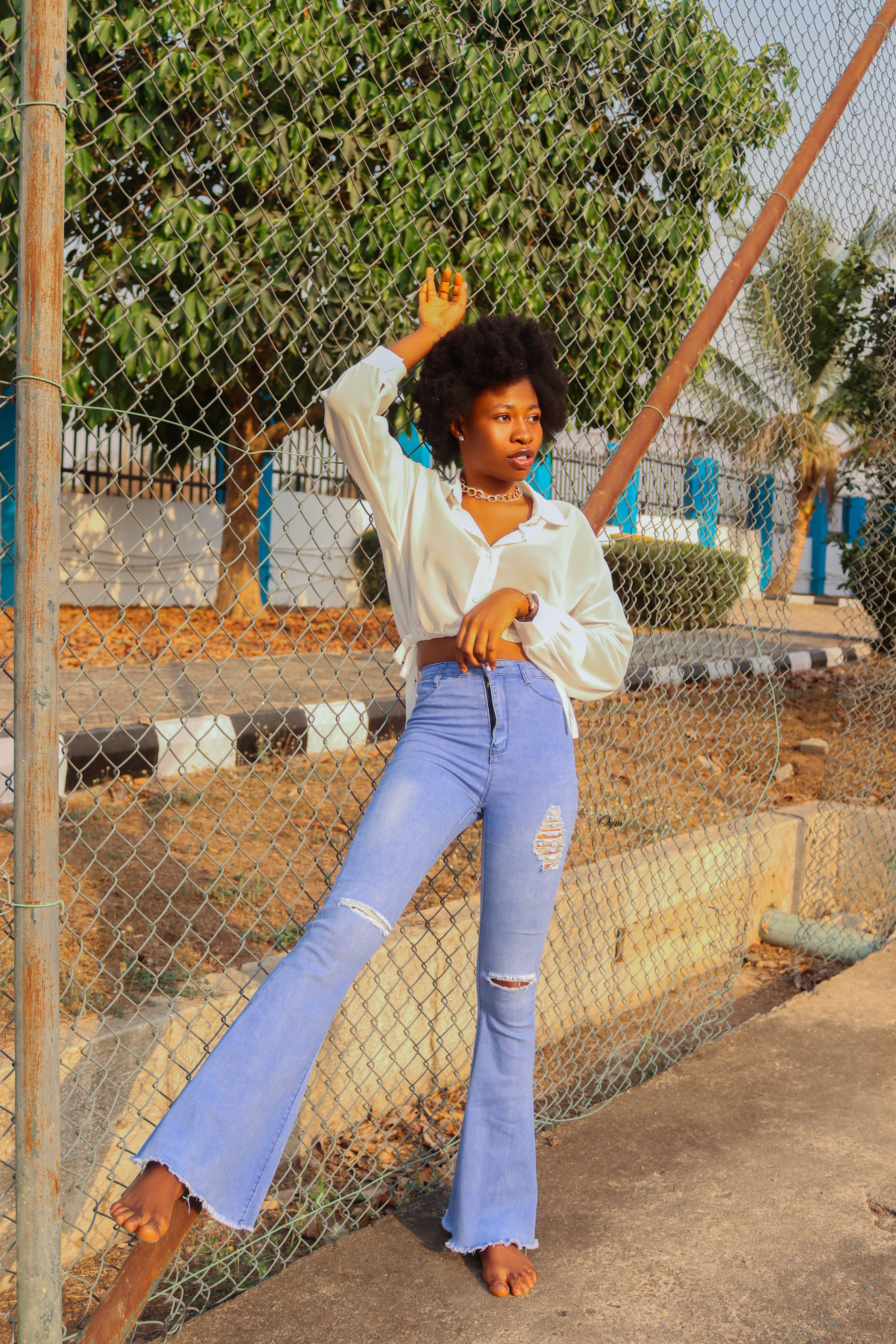 Calça Flare Jeans