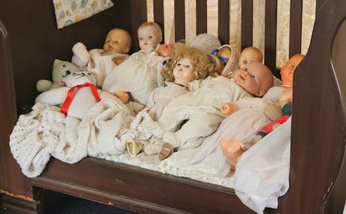 Gratis stockfoto met babies, baby poppen, bed Stockfoto