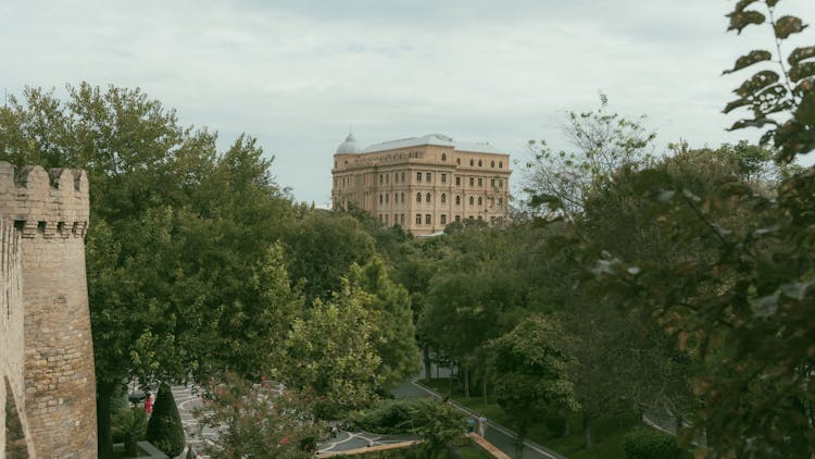 Building Of Technical University In Baku, Azerbaijan 