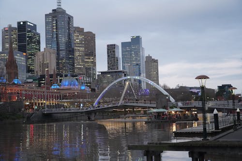 Immagine gratuita di melbourne, ponte, yarra river