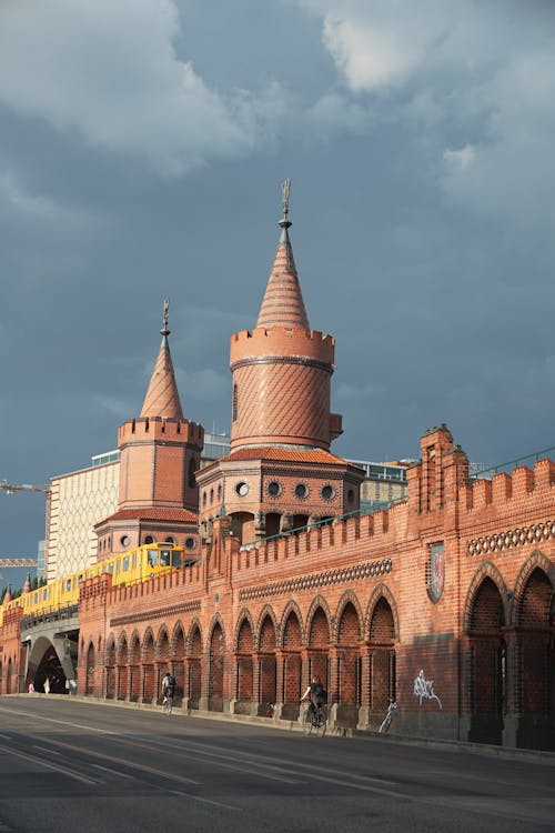 Towers of the Oberbaum Bridge in Berlin 