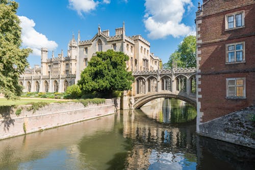 River and St Johns College in Cambridge in USA