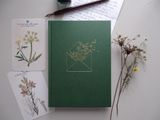 Botanical notebook with floral illustrations — photo by Eleorial on Pexels