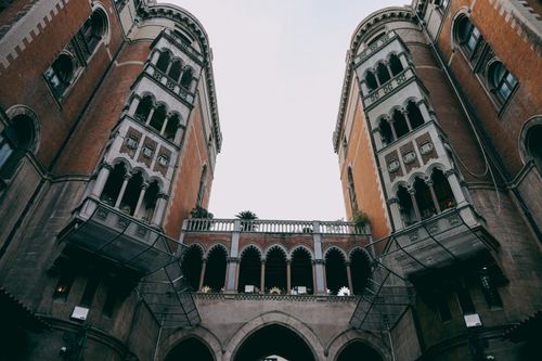 Free Majestic view of St. Anthony of Padua Church showcasing its neo-gothic architecture in Istanbul. Stock Photo
