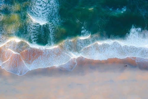 Aerial Photography Of Sea