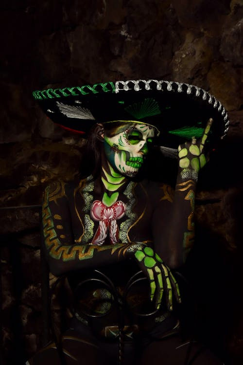 Immagine gratuita di costume, cultura messicana, dia de muertos