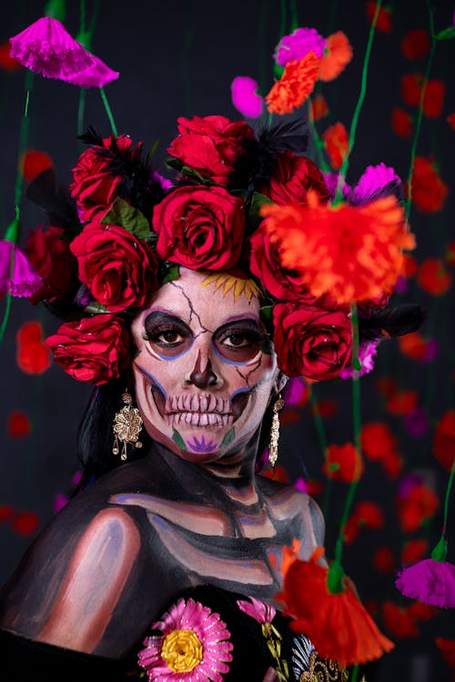 Immagine gratuita di catrina, celebrazione, costume