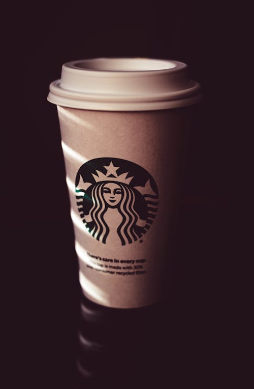 A Disposable Starbucks Coffee Cup 