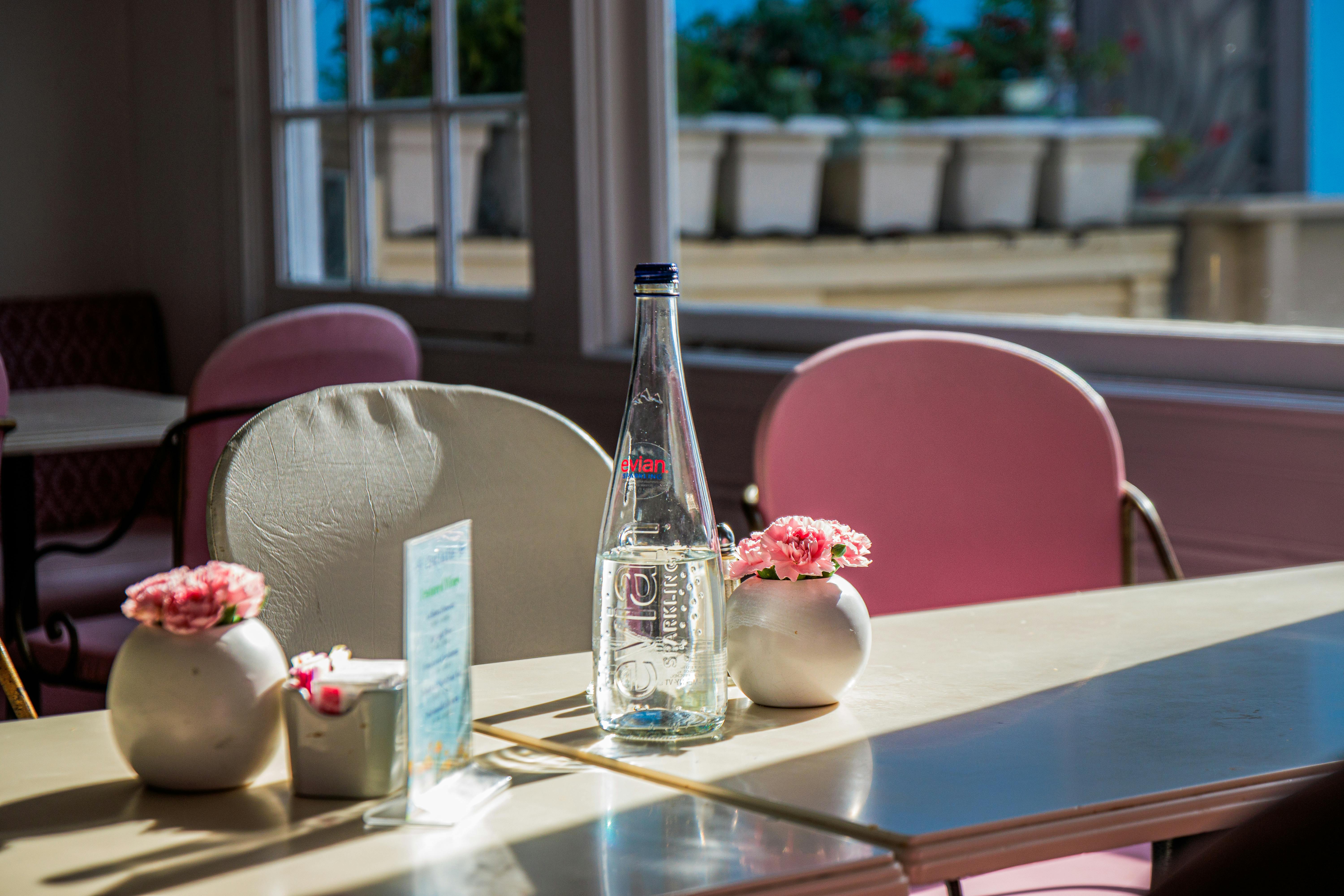 Your table is ready at classic french restaurant and bakery c'est la vie