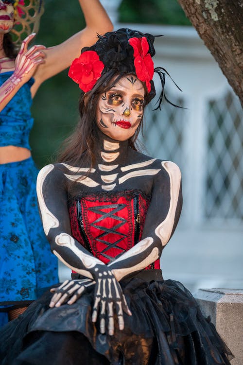 Fotos de stock gratuitas de cara pintada, catrina, cultura