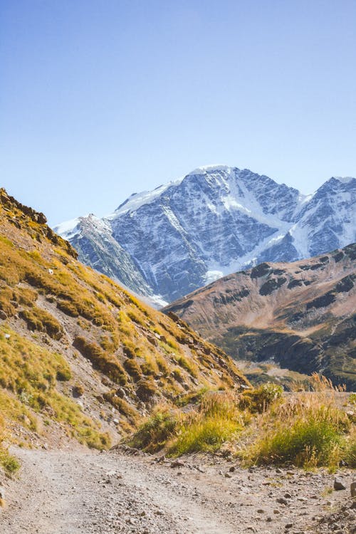 Foto d'estoc gratuïta de abrupte, caminant, cobert de neu