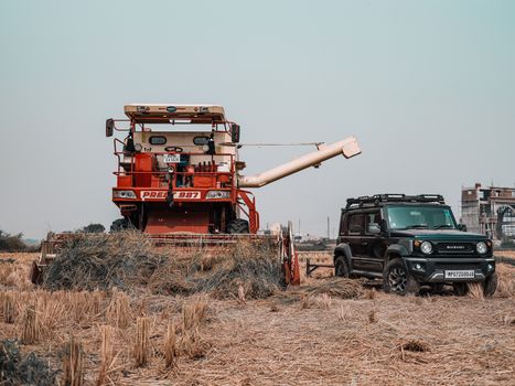 Harvester and Suzuki Jimmy