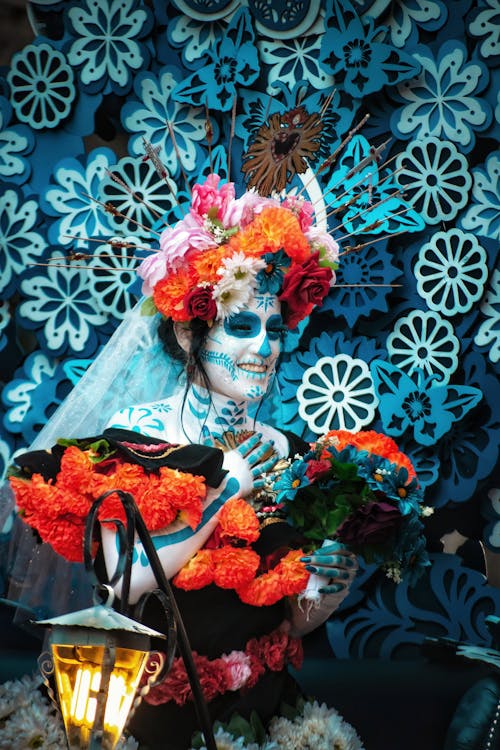 Foto d'estoc gratuïta de calèndules, catrina, celebració