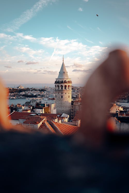 Panorama of Istanbul with the View of the Galata Tower 