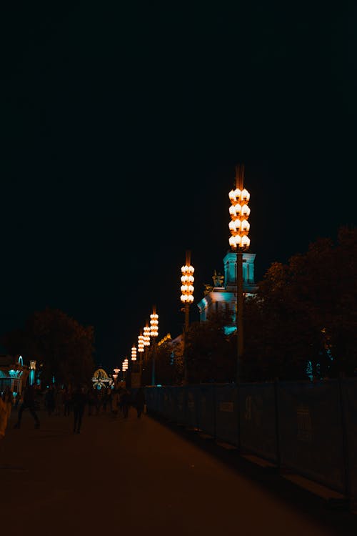 Immagine gratuita di città, illuminato, lanterne