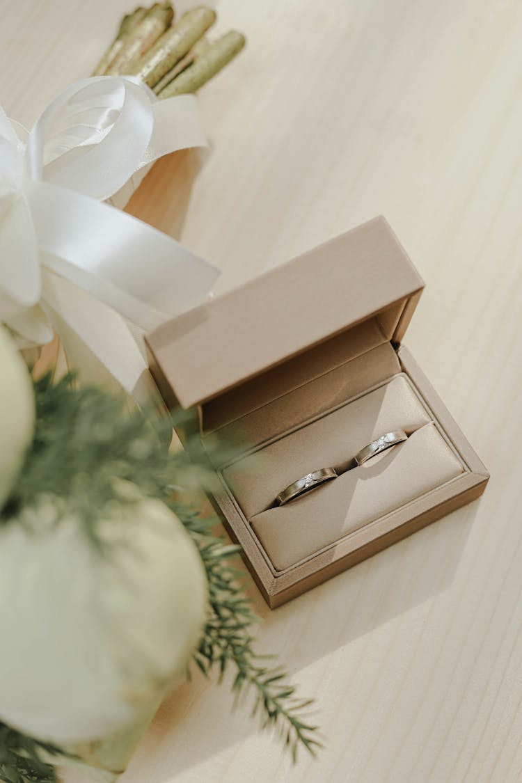 Wedding Rings In Box