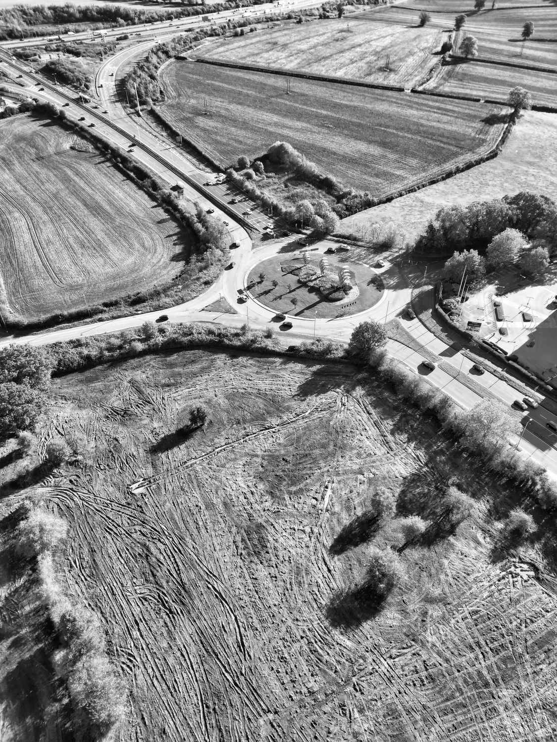 Phoenix Roundabout Phoenix Gateway Roundabout on the Edge of Hemel Hempstead · Free Stock ...