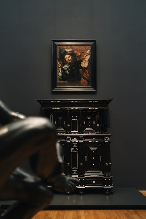 Painting on Wall in Rijksmuseum in Amsterdam