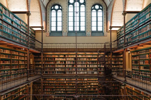 Imagine de stoc gratuită din abundență, Amsterdam, bibliotecă