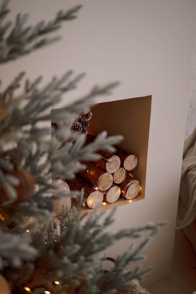 Christmas Tree With Lights 