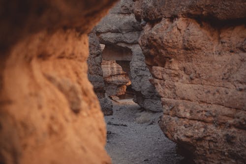 Barren Rocks in Canyon