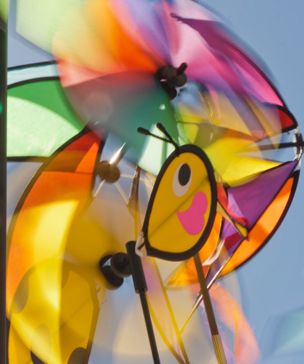 Kostnadsfri bild av abstrakt, barn leksak, regnbågsfärger