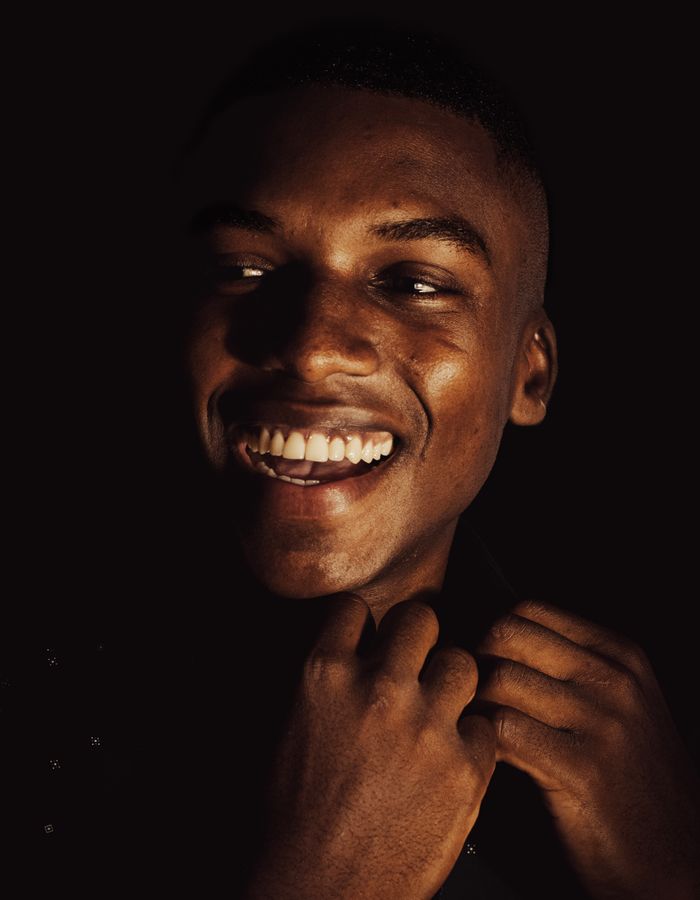 Kwame Mensah — sculptor portrait