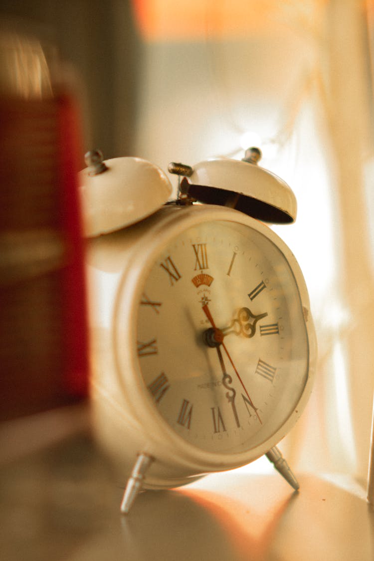 Close Up Of Alarm Clock