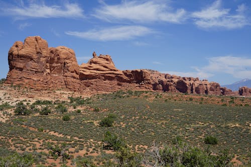Rock Formations in National Park in USA