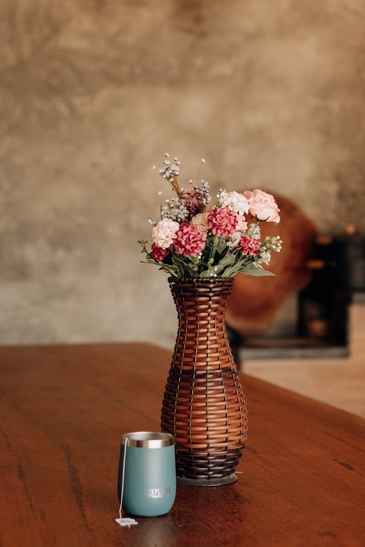 Flower Bouquet In A Vase