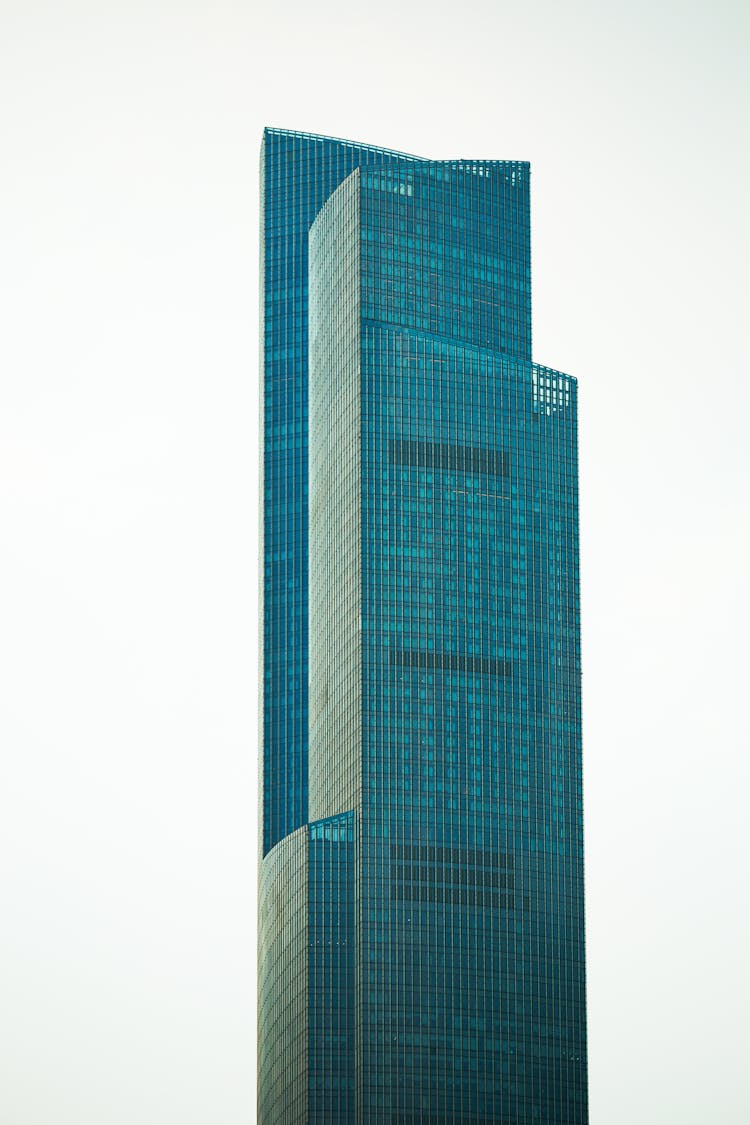 Modern Glass Skyscraper In New York