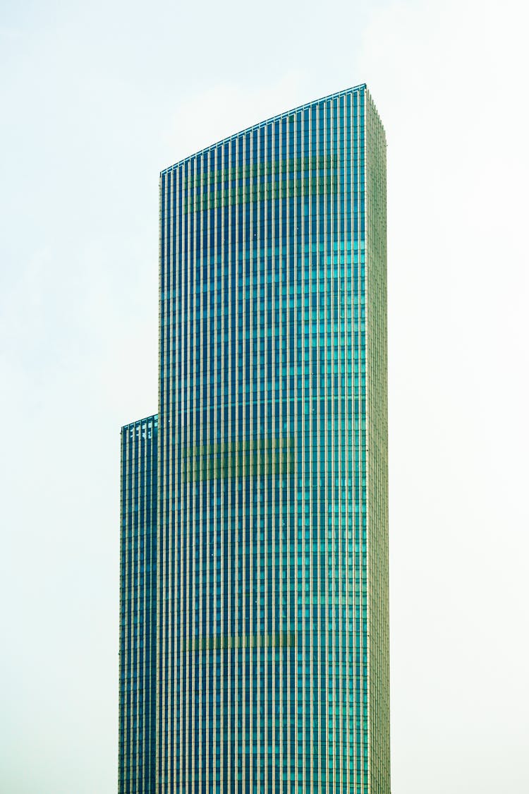 Modern Glass Skyscraper In New York