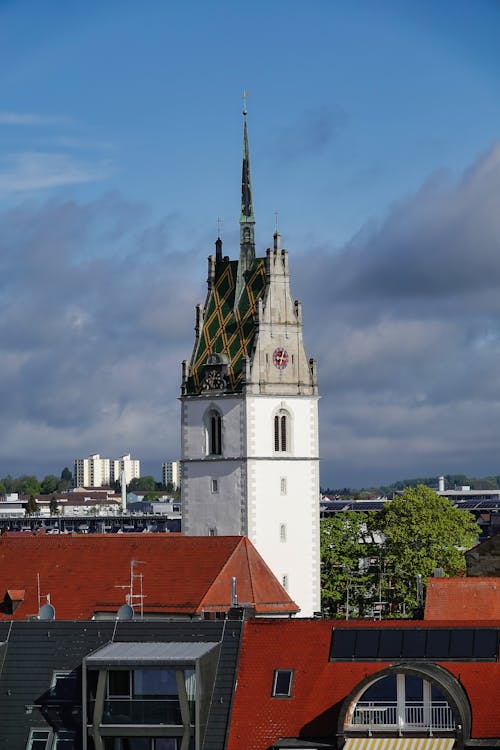 Townscape with a Clock Tower