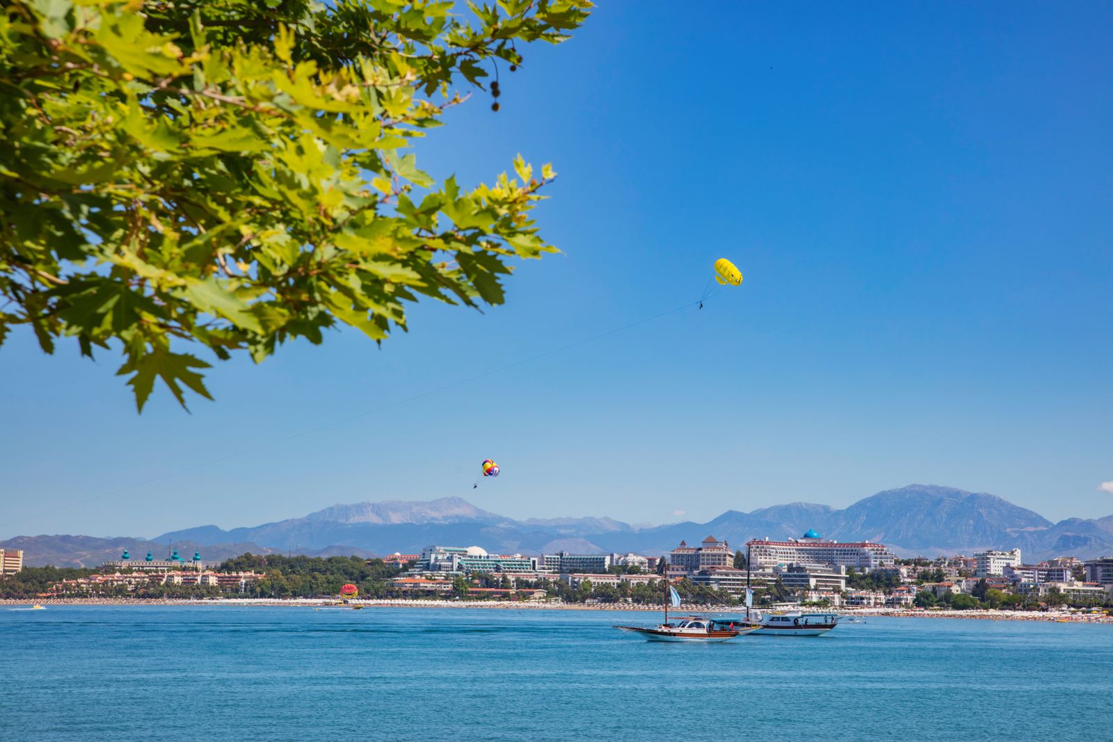 Side Oststrand und Küste an der Türkischen Riviera
