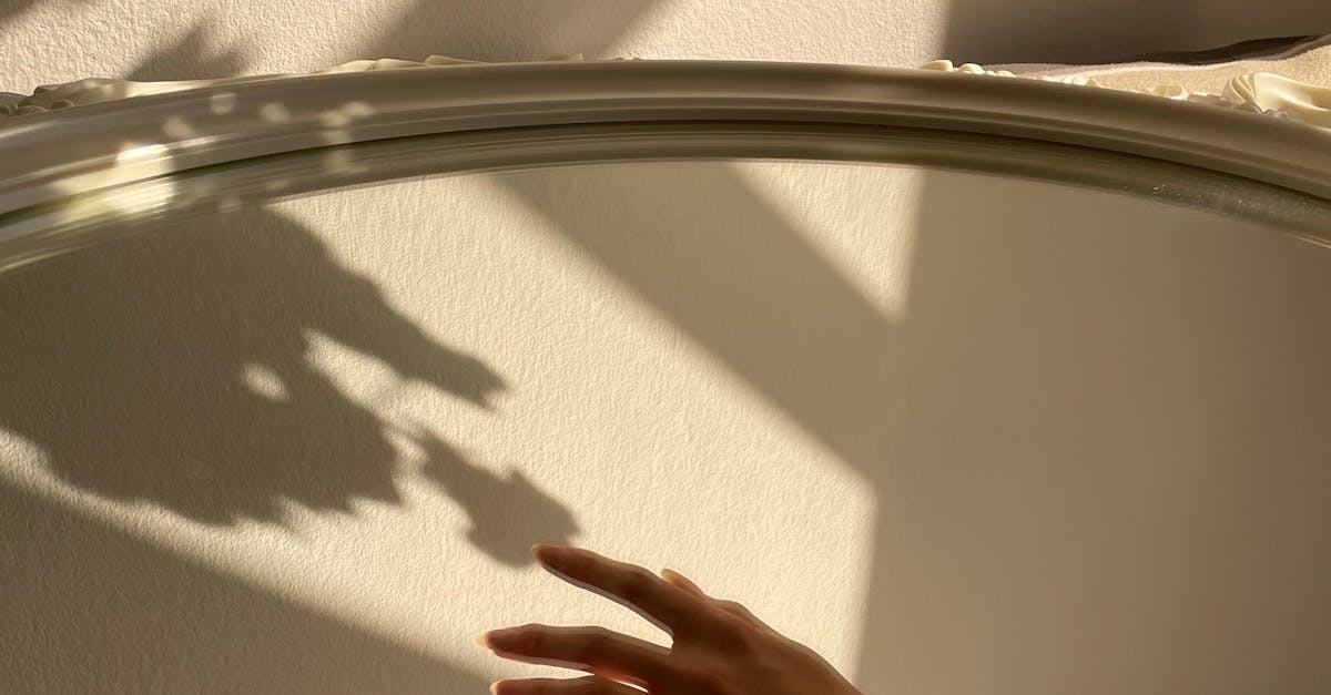 Woman Hand Reflection in Mirror · Free Stock Photo