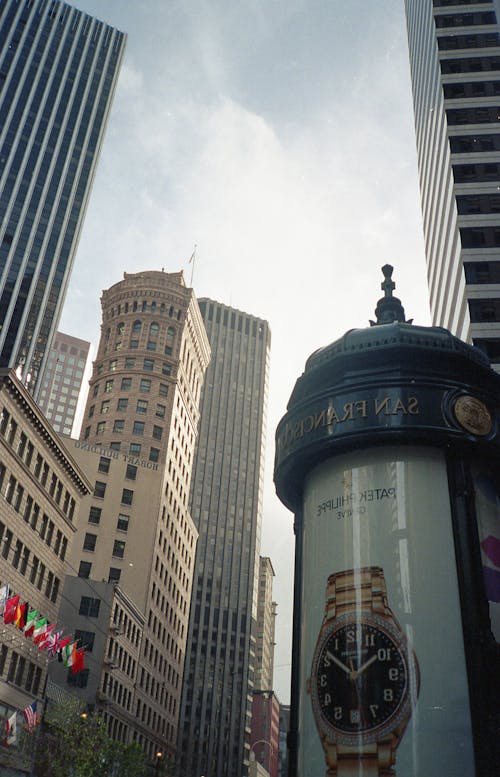 Free Low Angle Short of Skyscrapers in San Francisco, California, USA Stock Photo