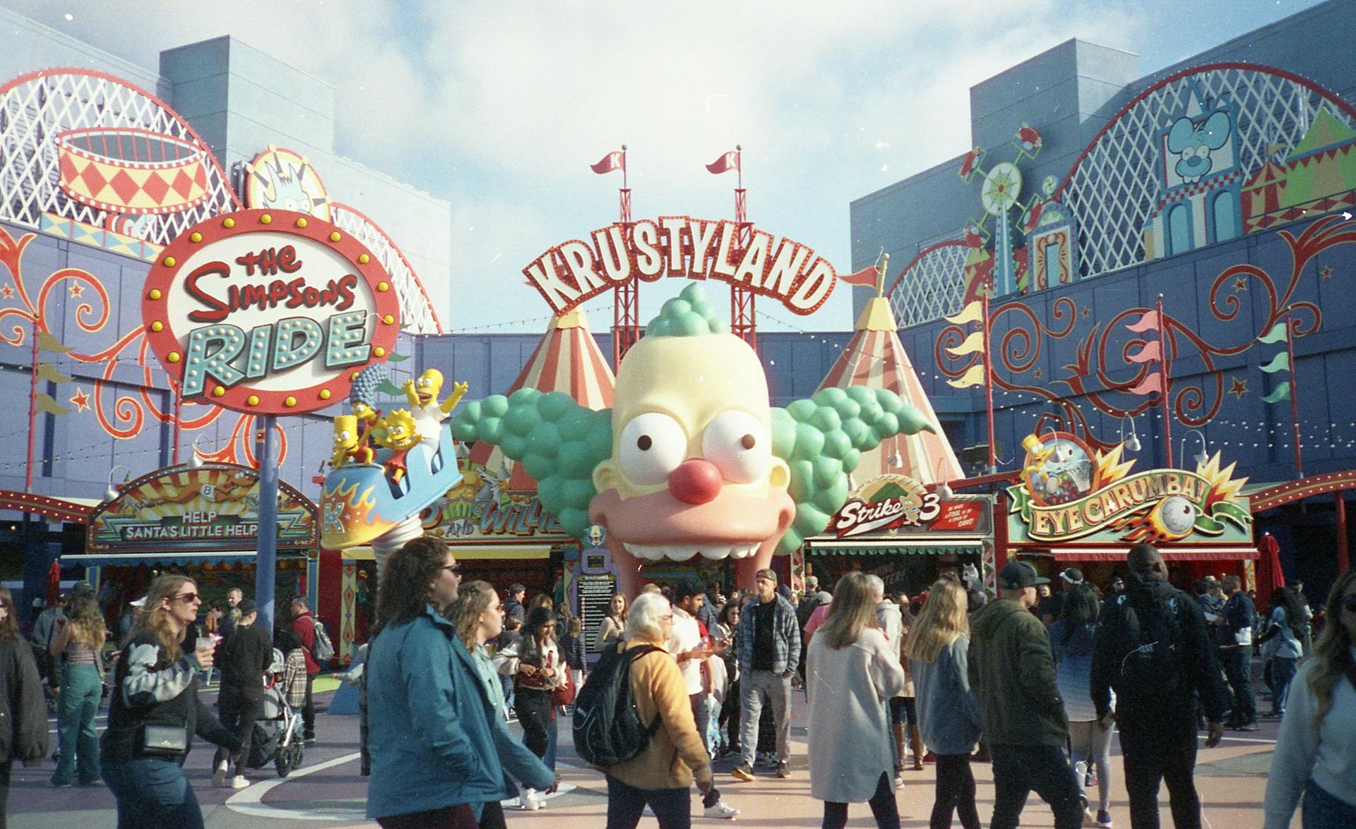 Simpsons Ride at Universal Studios Hollywood