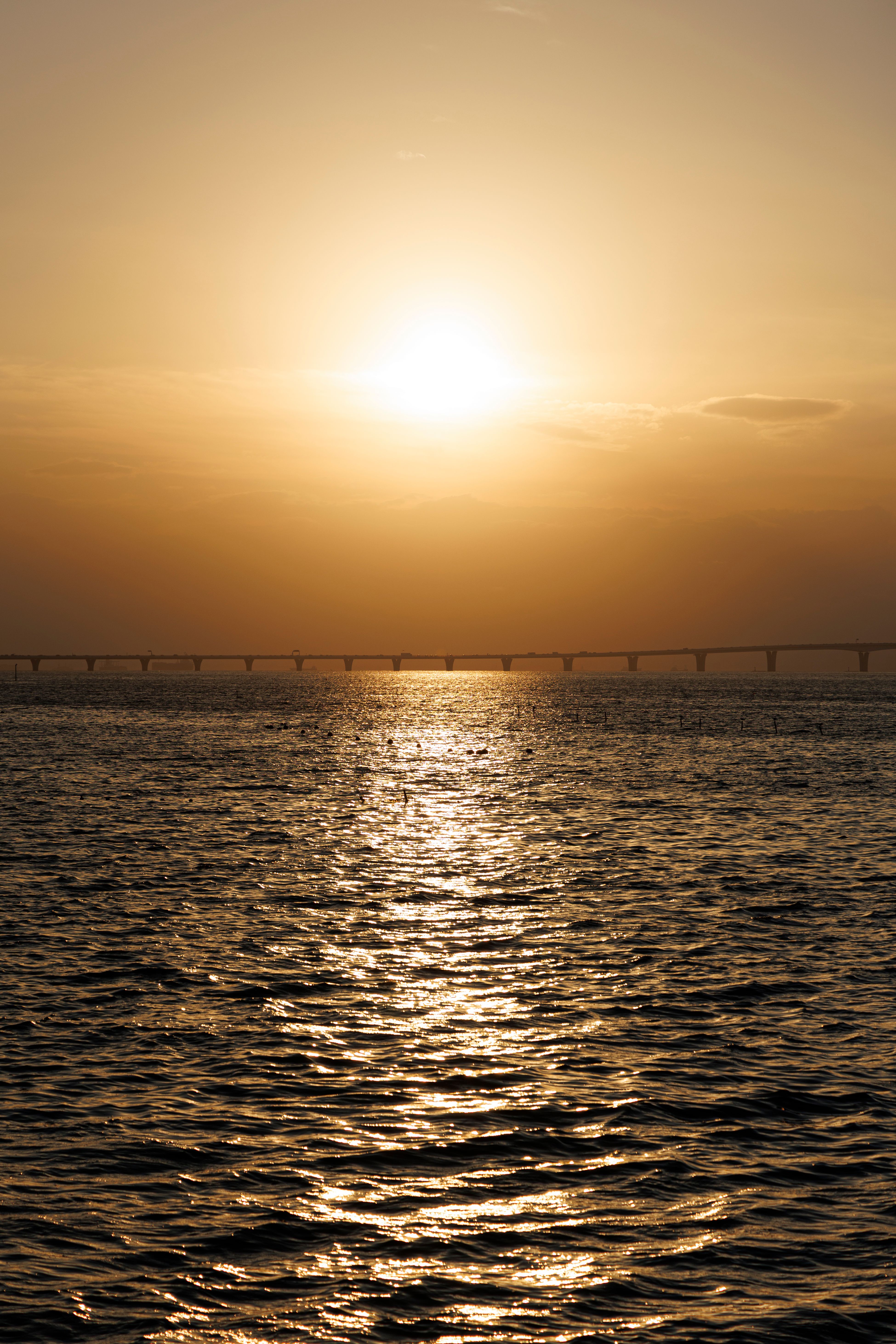 View of Sunset over the Sea · Free Stock Photo