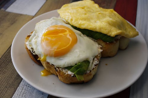 Bread with Fried Eggs 