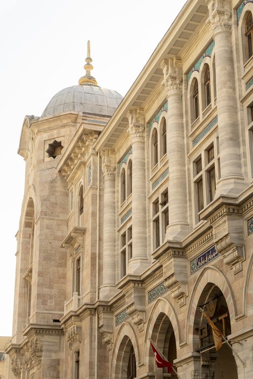 Free Stunning view of the historical Ottoman-style architecture in Istanbul, capturing its grandeur. Stock Photo