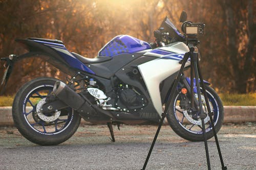 Free stock photo of blue, moto, motocycle