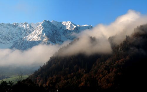 Ilmainen kuvapankkikuva tunnisteilla lumihuippuiset vuoret