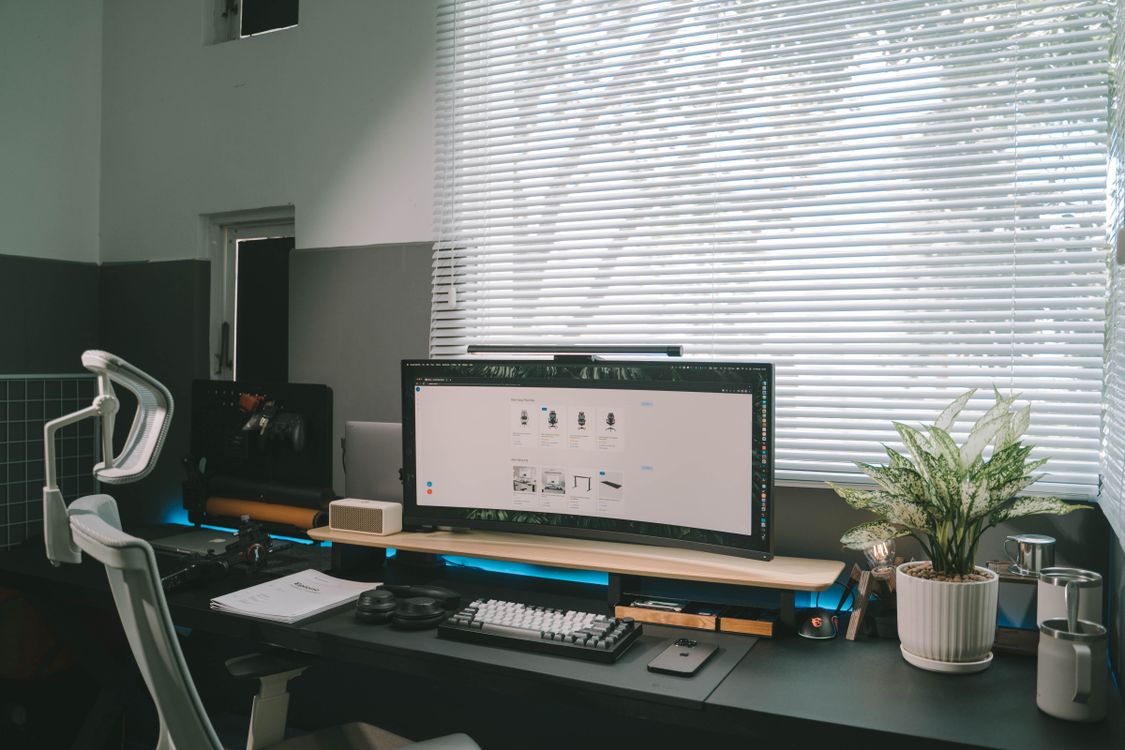 Computer Usein Office Computer in an Office · Free Stock Photo