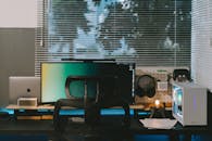 Desk and a Chair in an Office