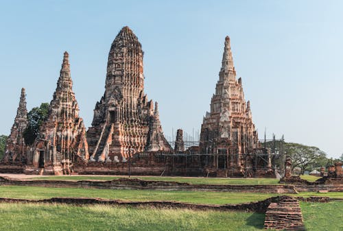 Wat Chaiwatthanaram Temple Building in Thailand