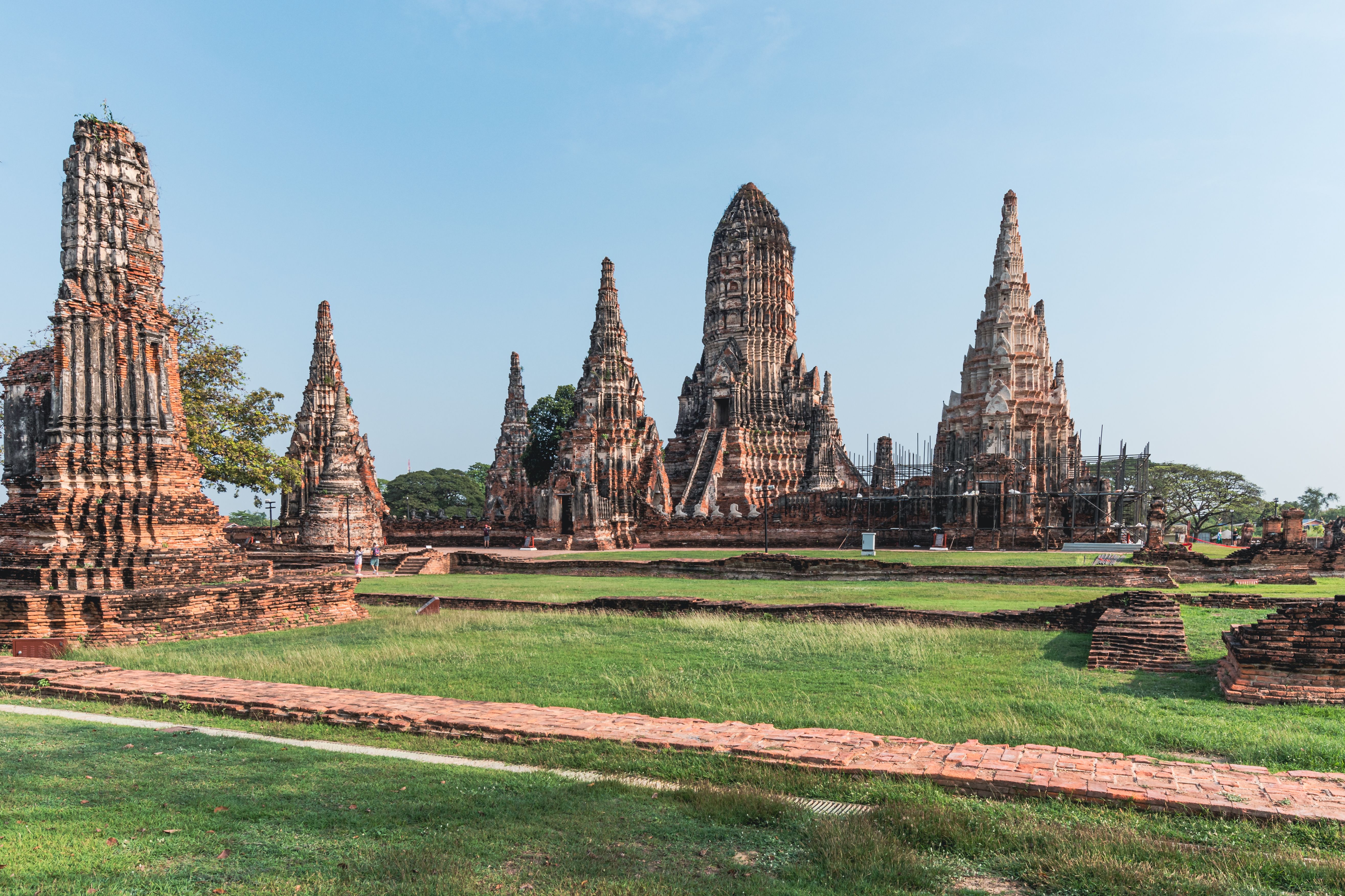wat-chaiwatthanaram-temple-in-thailand-free-stock-photo